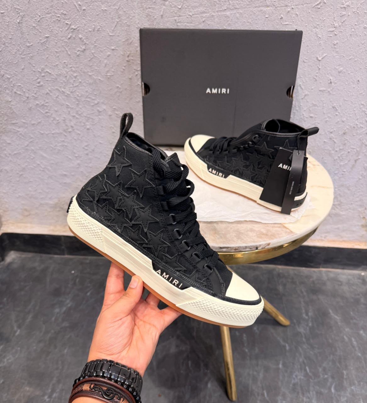 Star High Top Sneakers – Fashion Street Edition