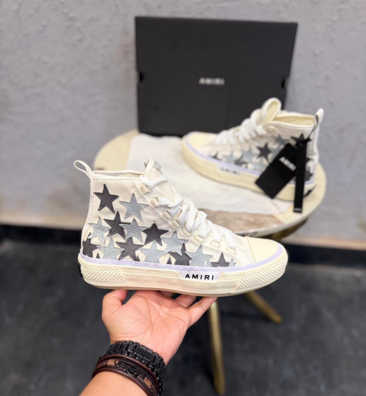 Star High Top Sneakers – Fashion Street Edition