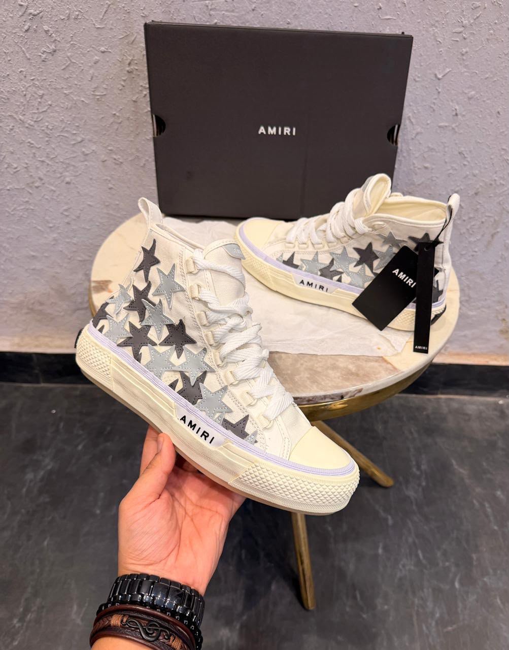Star High Top Sneakers – Fashion Street Edition