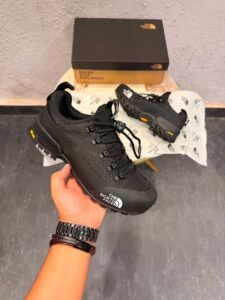 Black Waterproof Trail Shoes – Rugged Outdoor Explorer