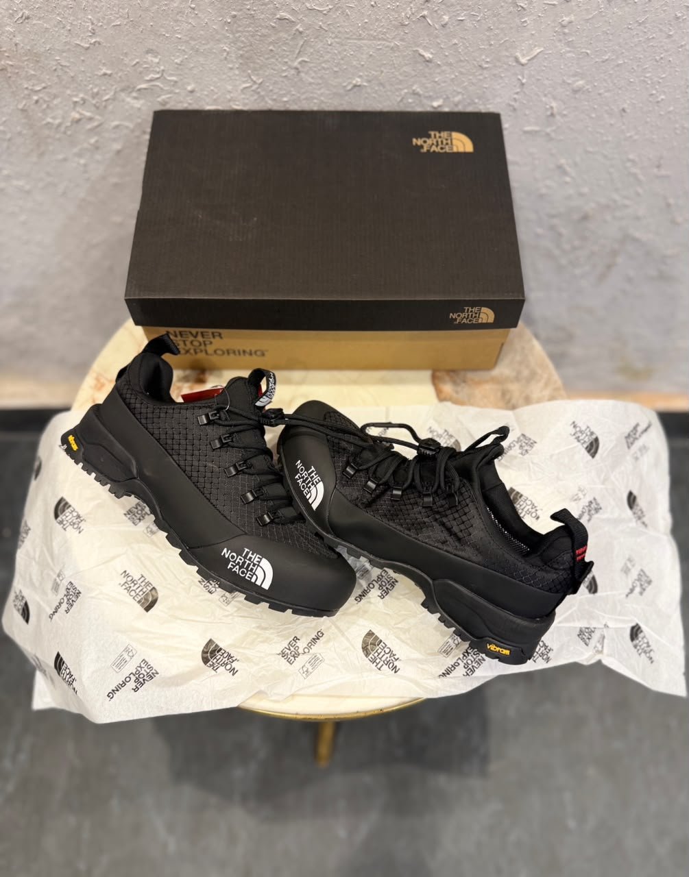 Black Waterproof Trail Shoes – Rugged Outdoor Explorer