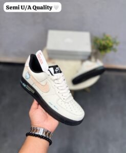 Cream Black Low-Top Sneakers – Spiritual Street Edition