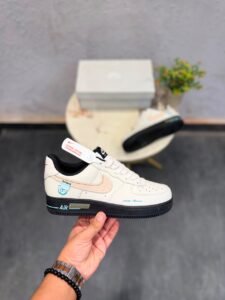 Cream Black Low-Top Sneakers – Spiritual Street Edition